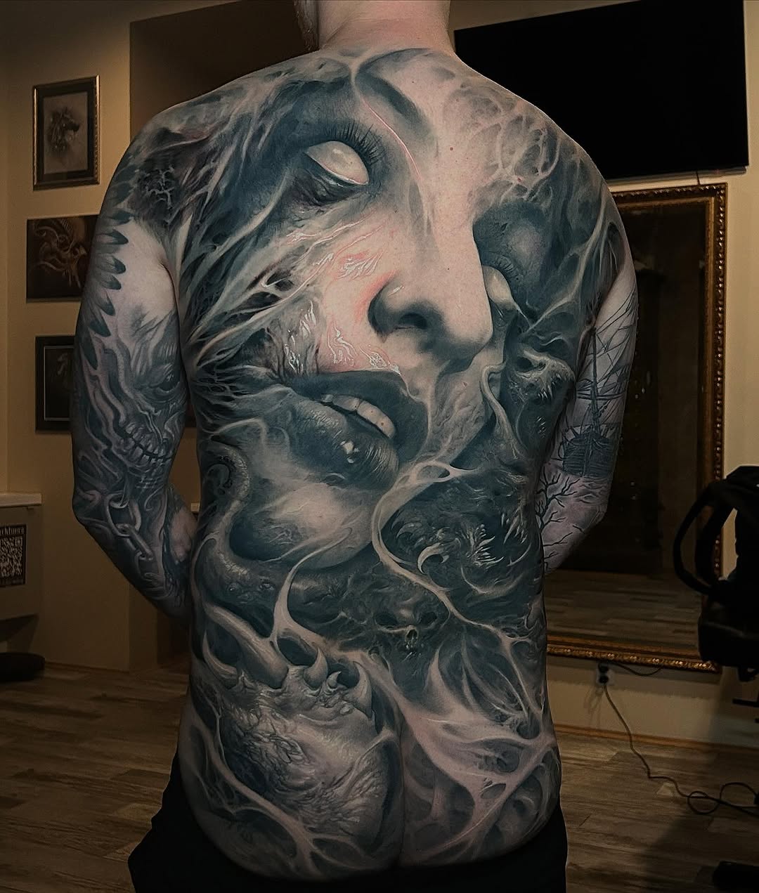 Tattoo by @david.jorquera β dark_realism, black_and_grey