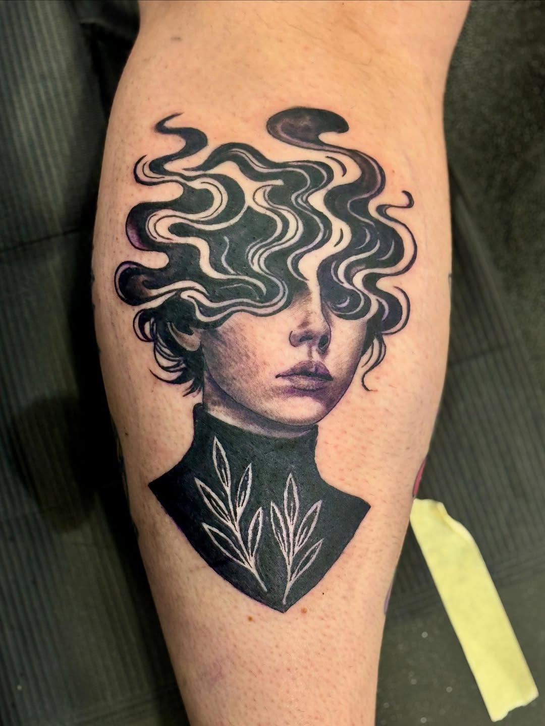 Tattoo by @zen_inkz — black_and_grey