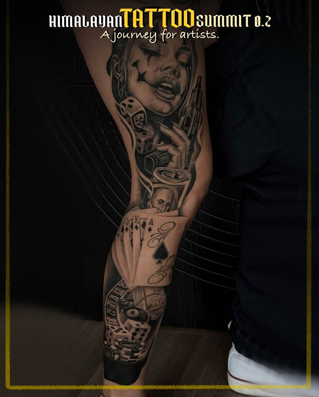 Tattoo by @ink_with_kiron β black_and_grey, realism
