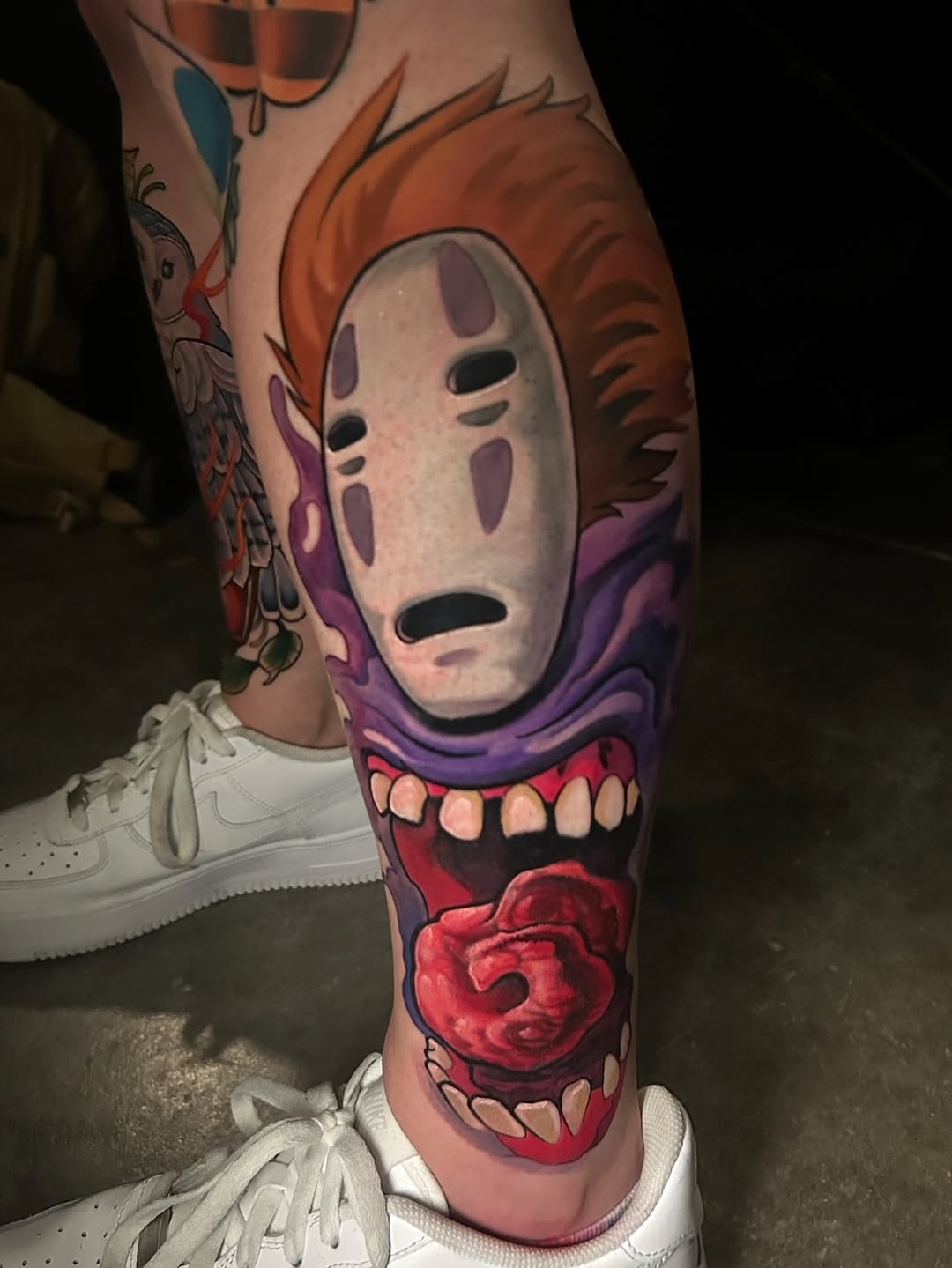 Tattoo by @mandocastroart — illustrative, anime