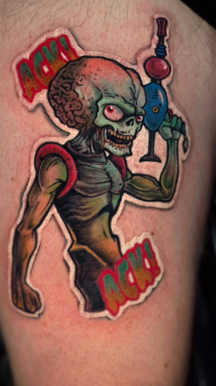 Tattoo by @210miketheinkman β new_school