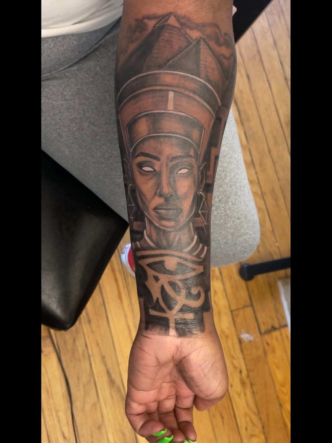 Tattoo by @da_madtatter — realism, black_and_grey