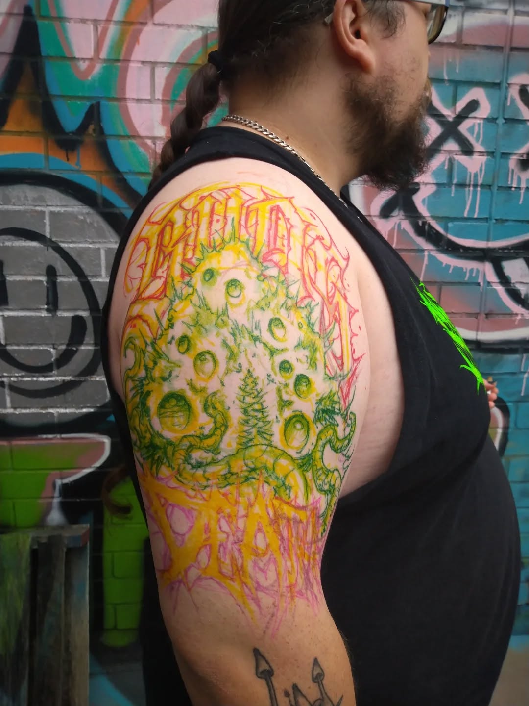 Tattoo by @crawlspace_tattoo โ trash_polka