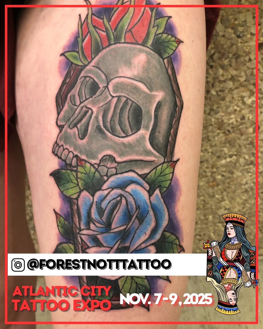 Tattoo by @forestnotttattoo — american_traditional, neo_traditional