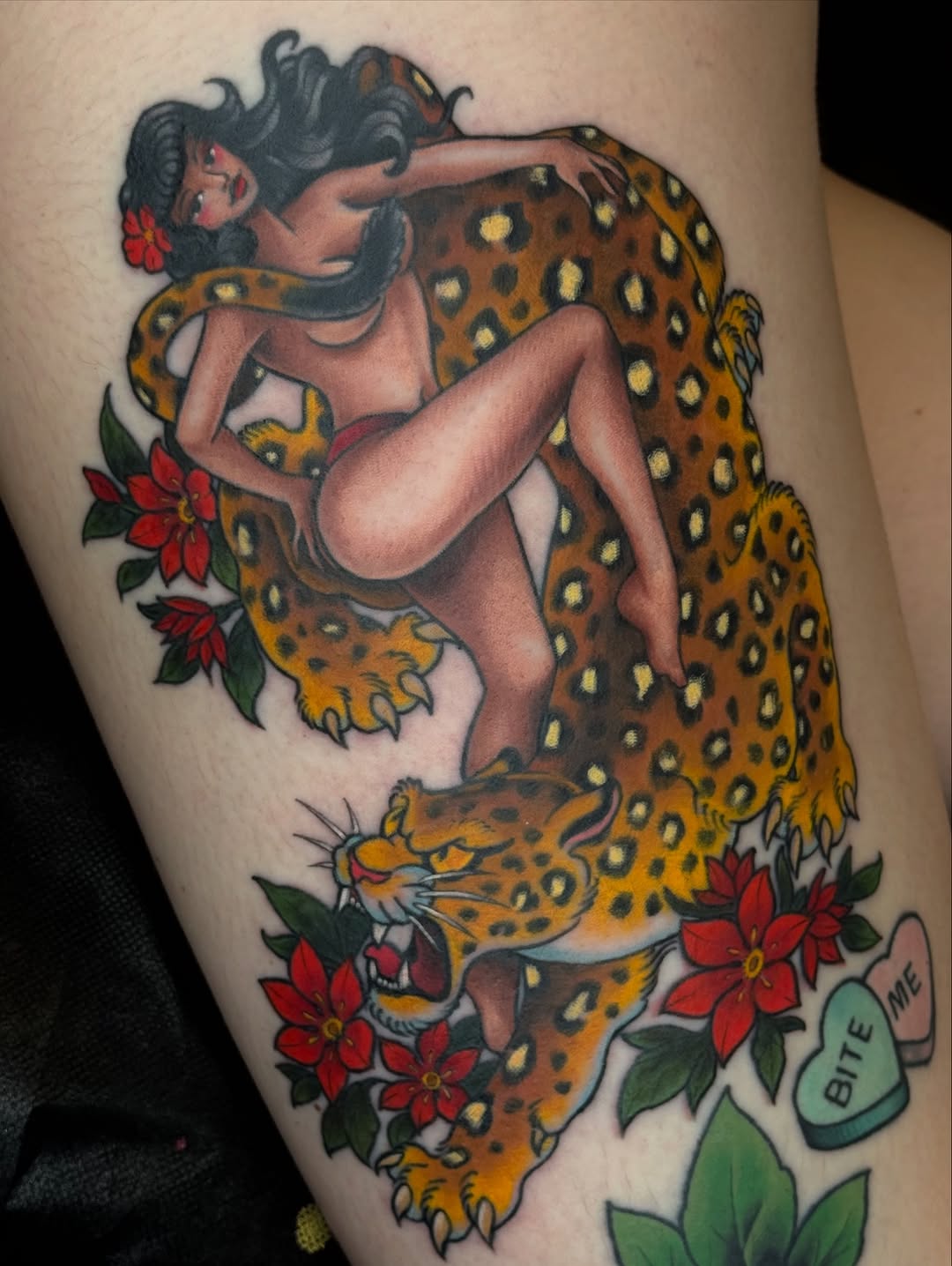 Tattoo by @annappley — american_traditional, illustrative