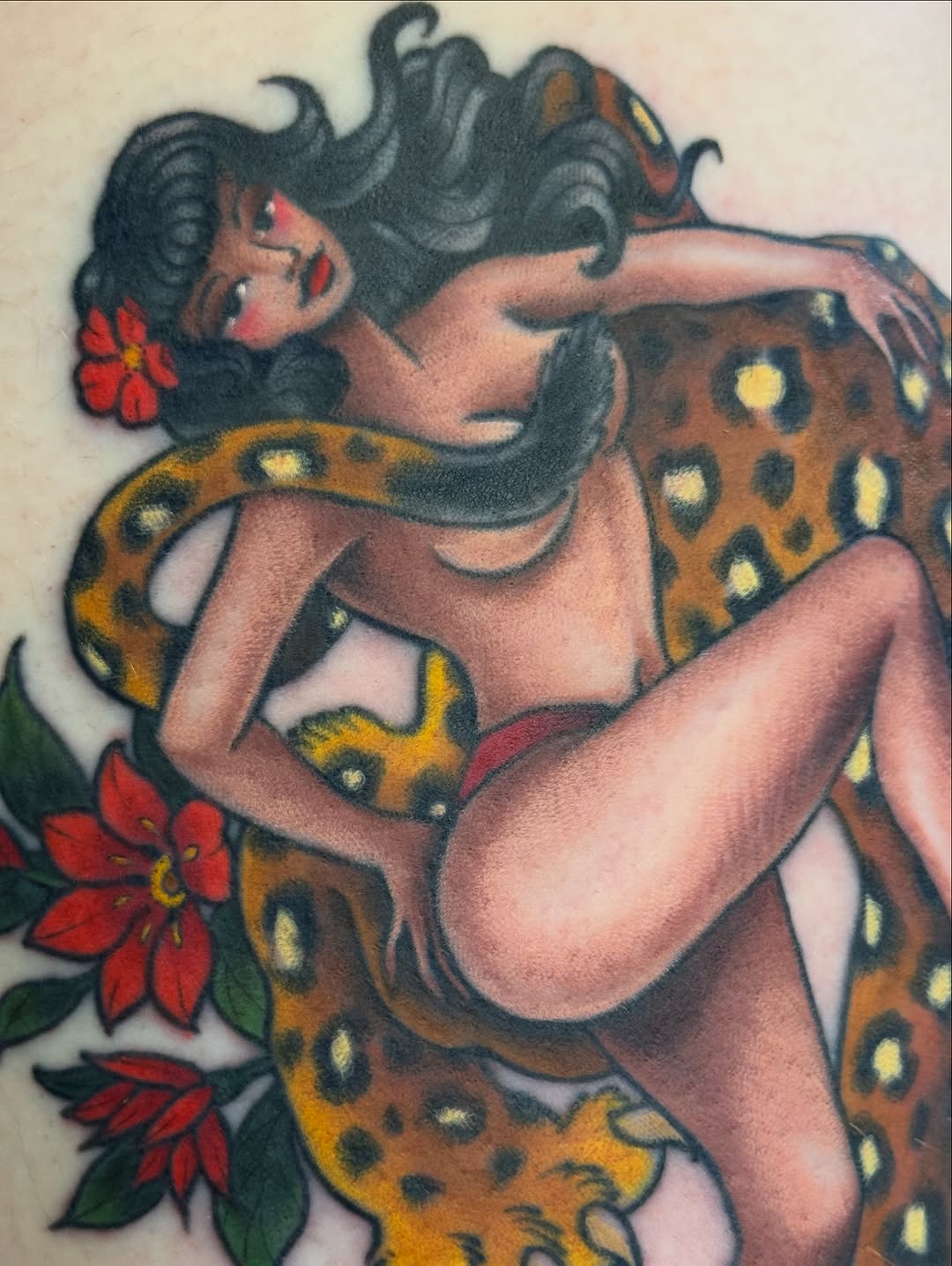 Tattoo by @annappley — american_traditional, illustrative