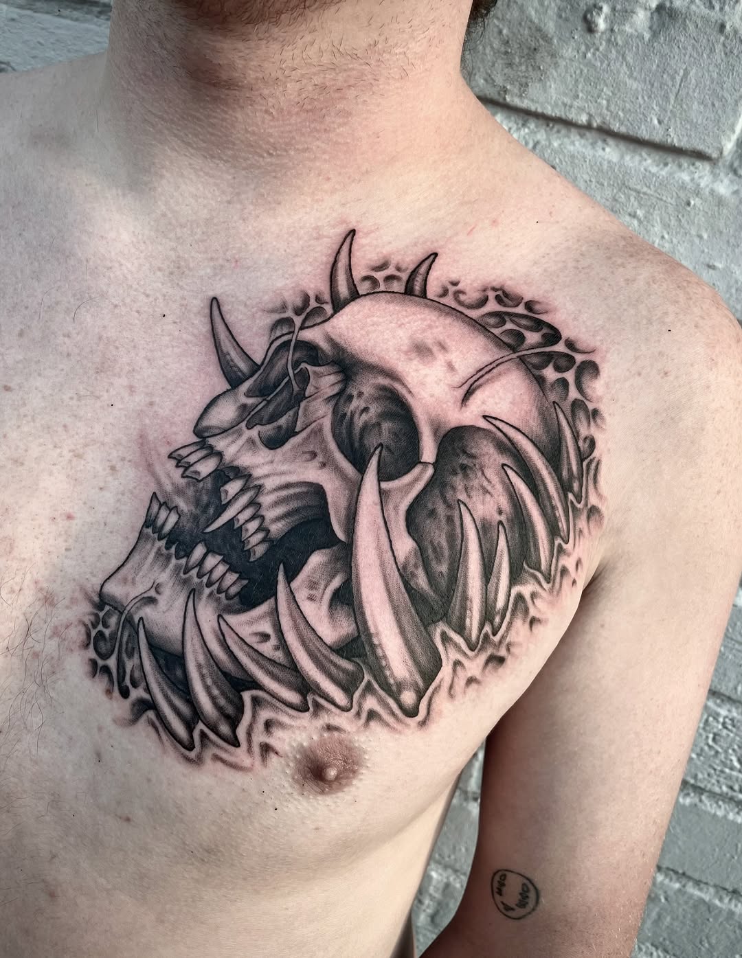 Tattoo by @corn.on.the.jacob — black_and_grey, realism