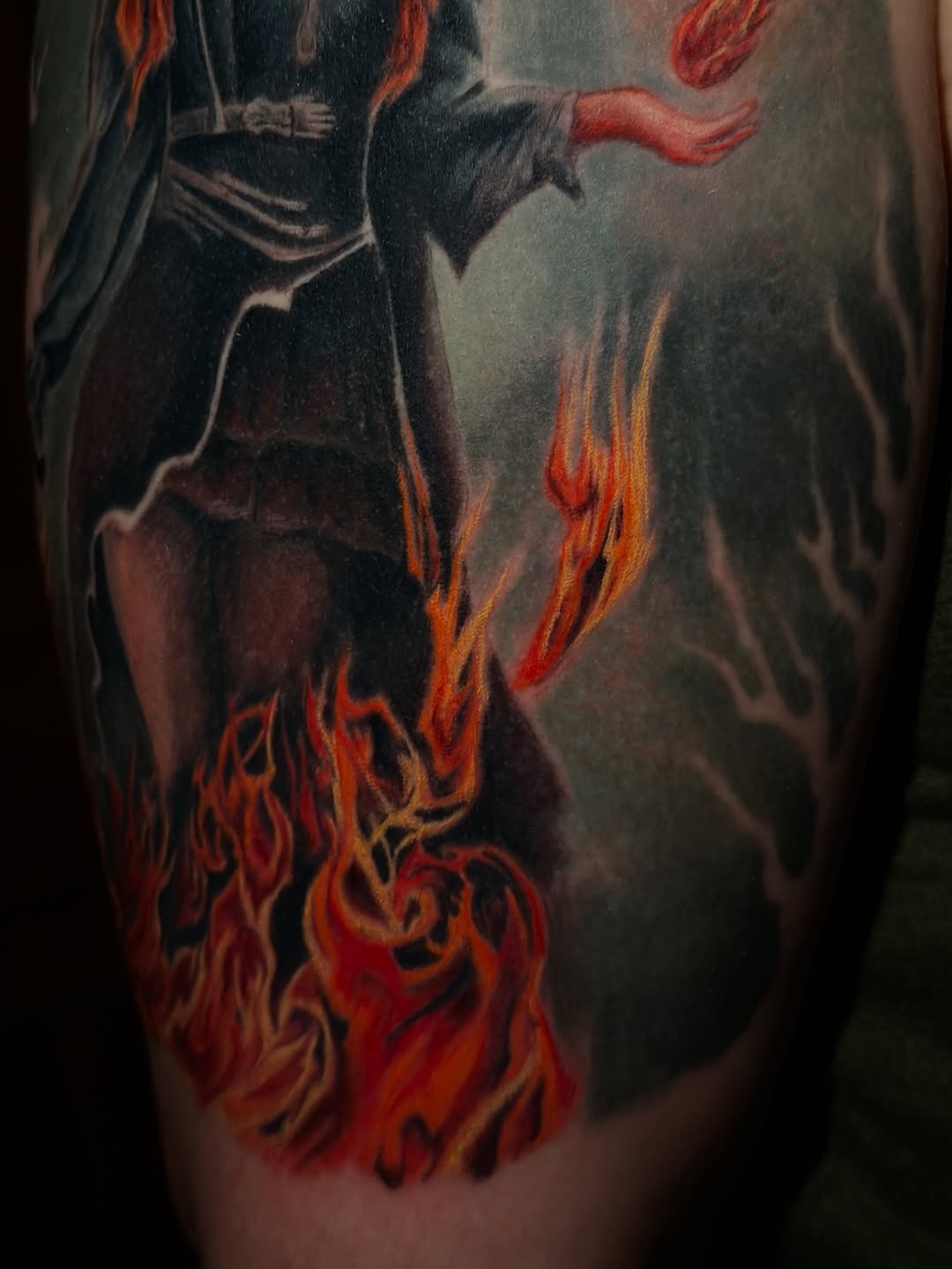 Tattoo by @kay.b.tats — realism, black_and_grey