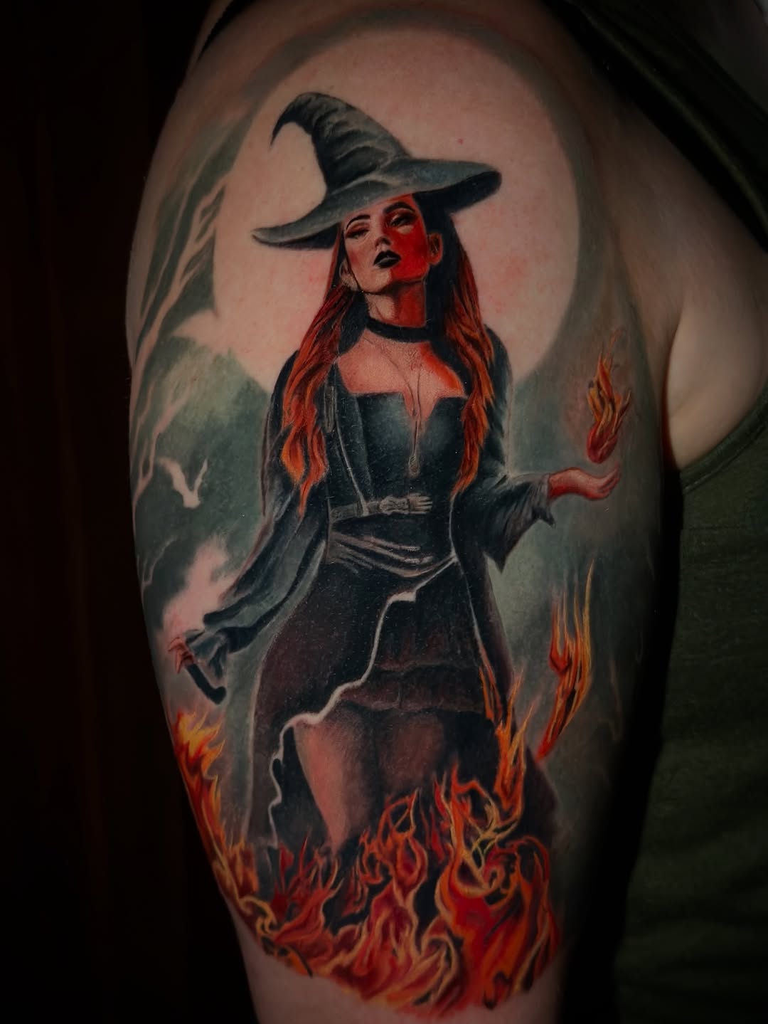 Tattoo by @kay.b.tats — realism, dark_realism
