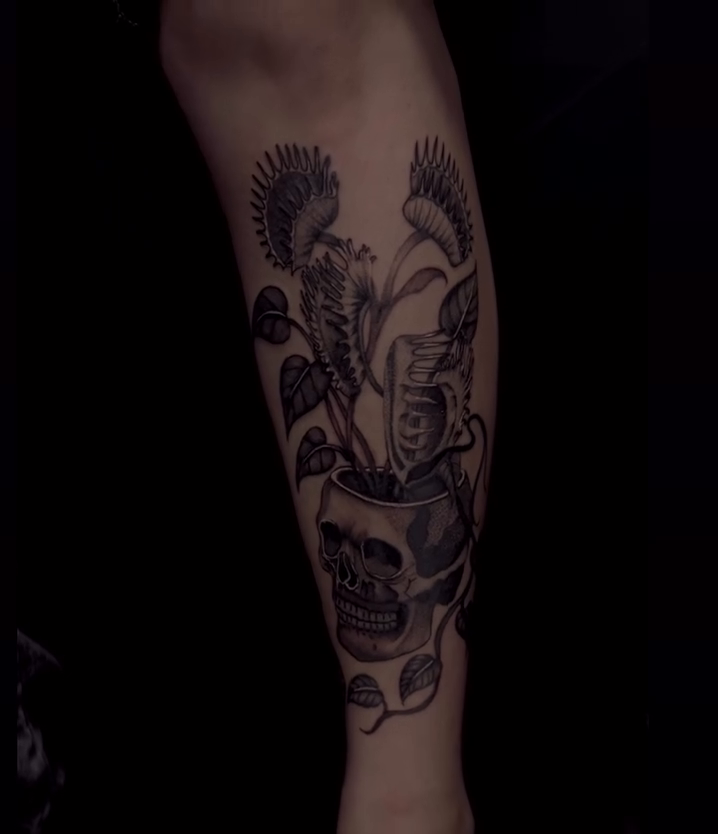 Tattoo by @deadgirltatting — realism, dark_realism