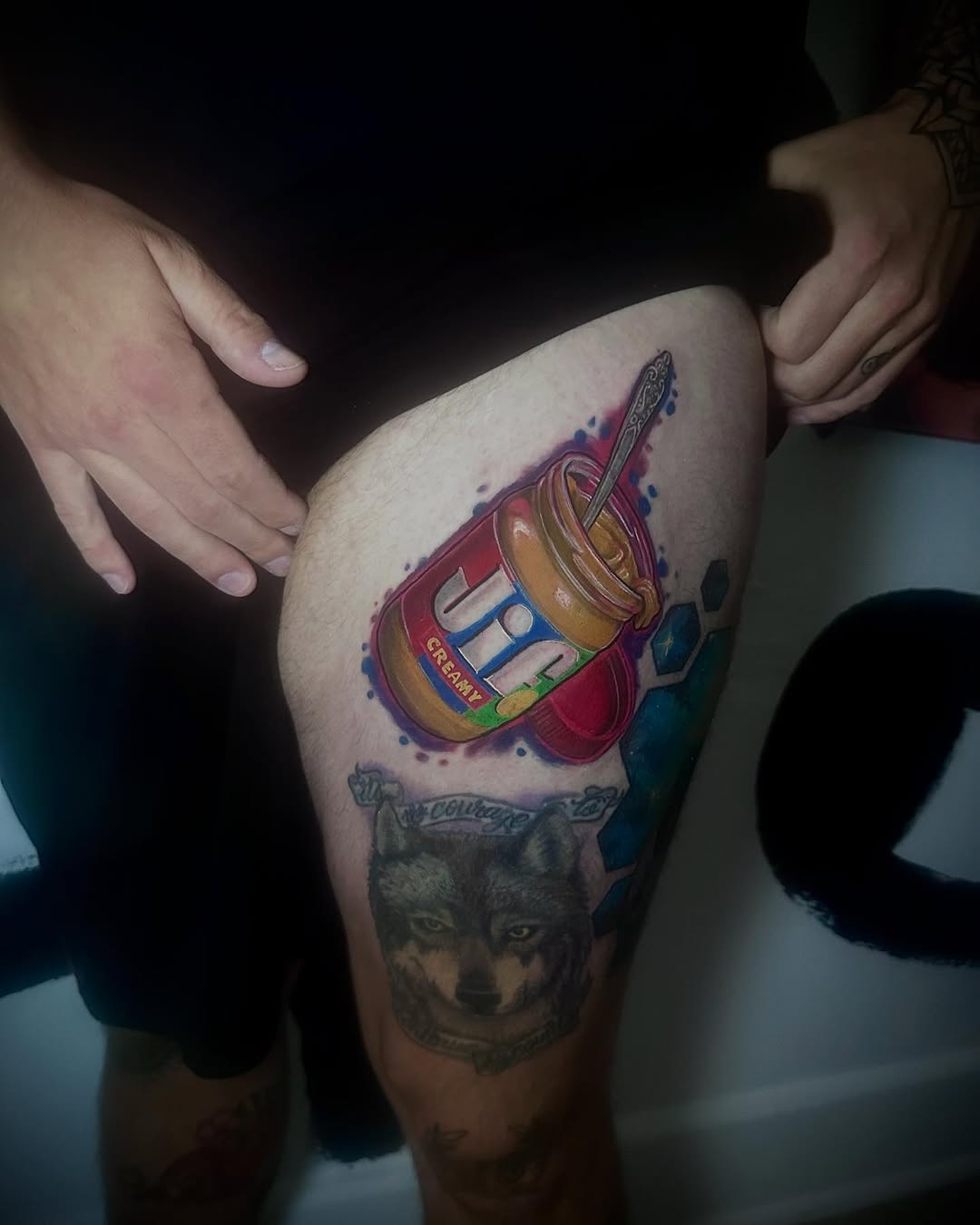 Tattoo by @darlindawntattoos — new_school, realism