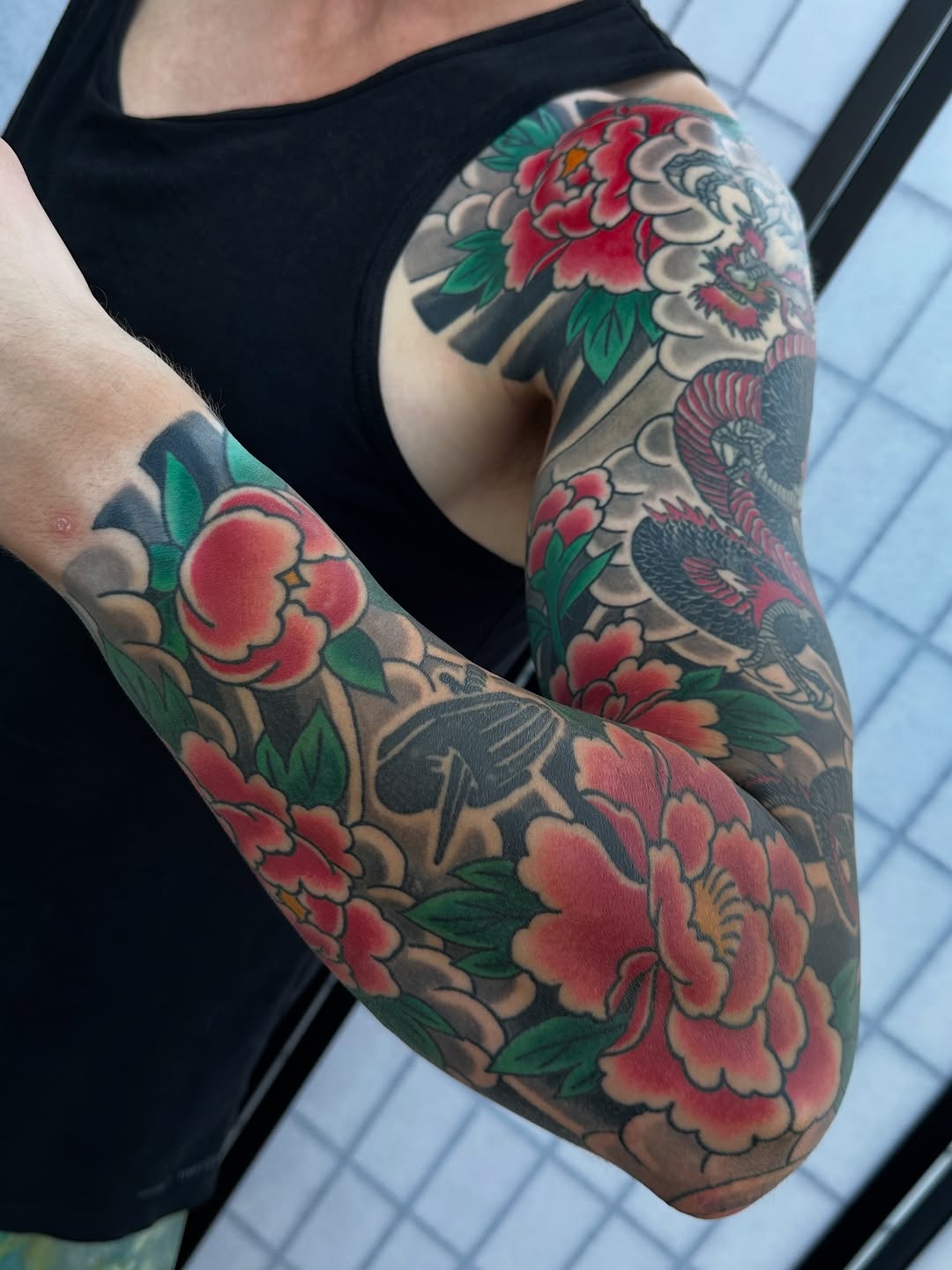 Tattoo by @danielskilltattoo — japanese_irezumi, black_and_grey