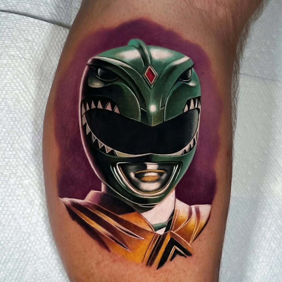 Tattoo by @delicate.dan — realism, anime