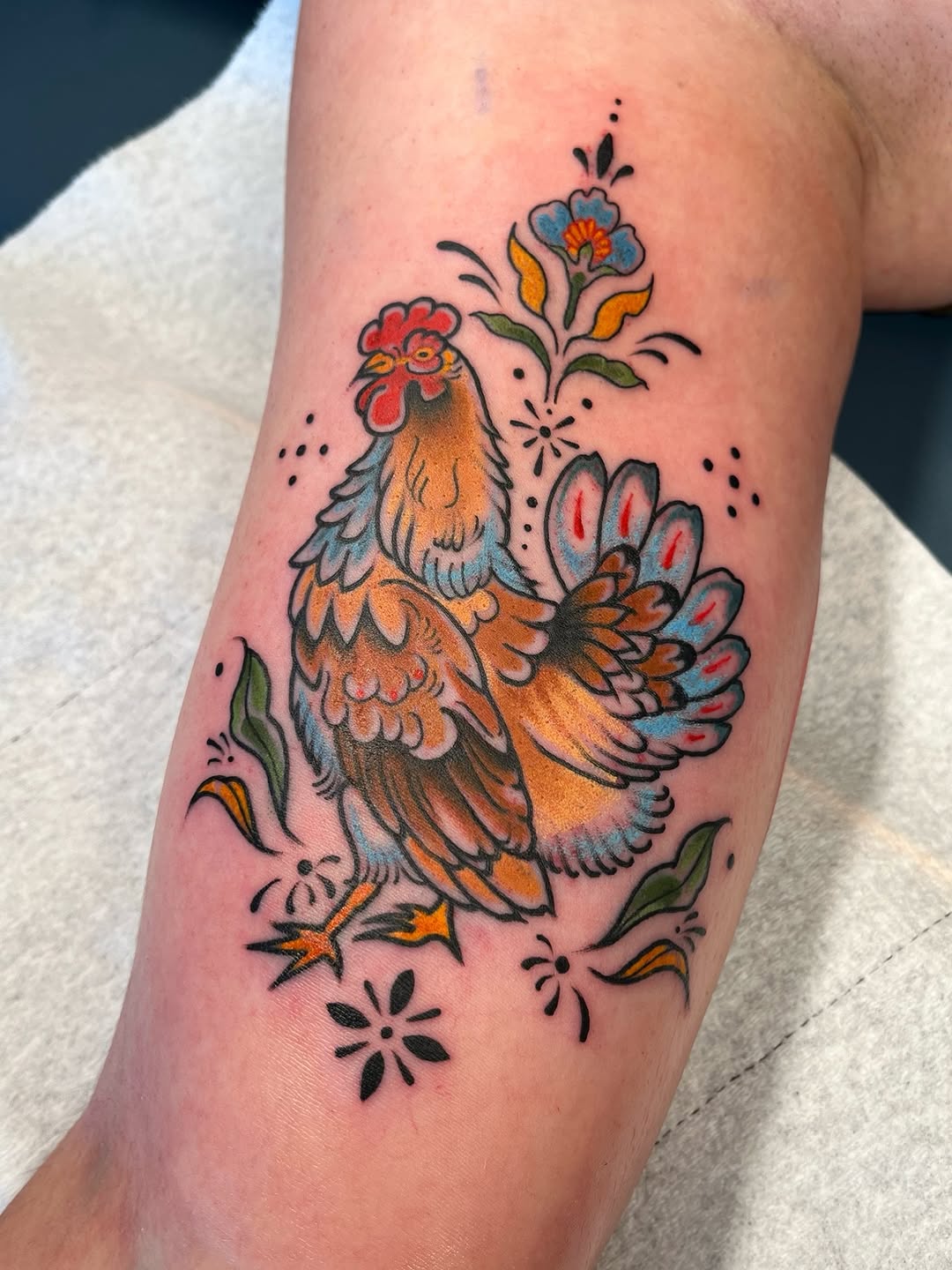 Tattoo by @allykat_tatts — american_traditional, illustrative