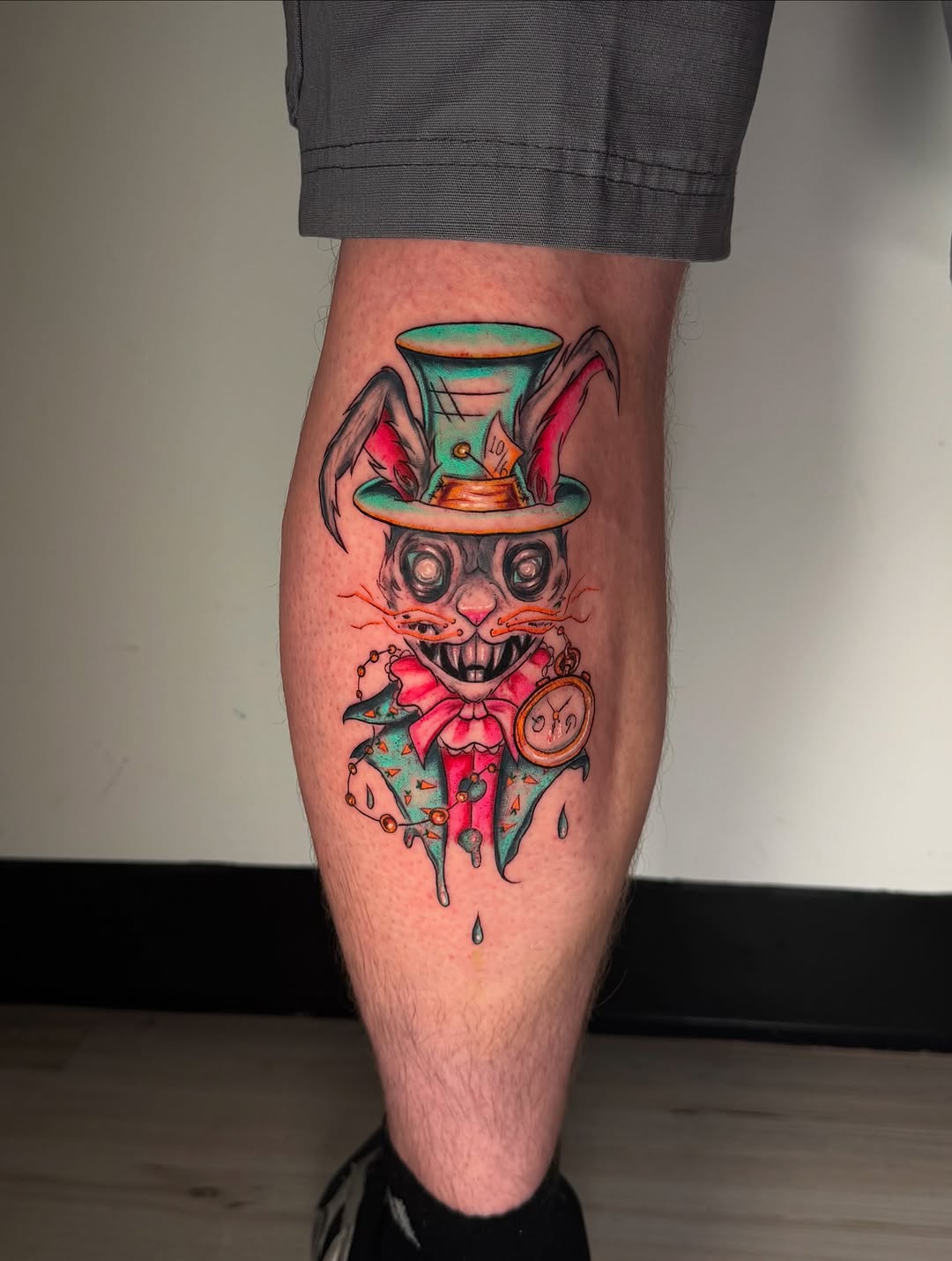 Tattoo by @yourlocalmisfit — new_school, trash_polka