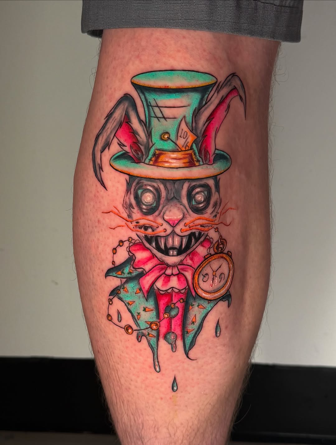 Tattoo by @yourlocalmisfit — new_school, trash_polka