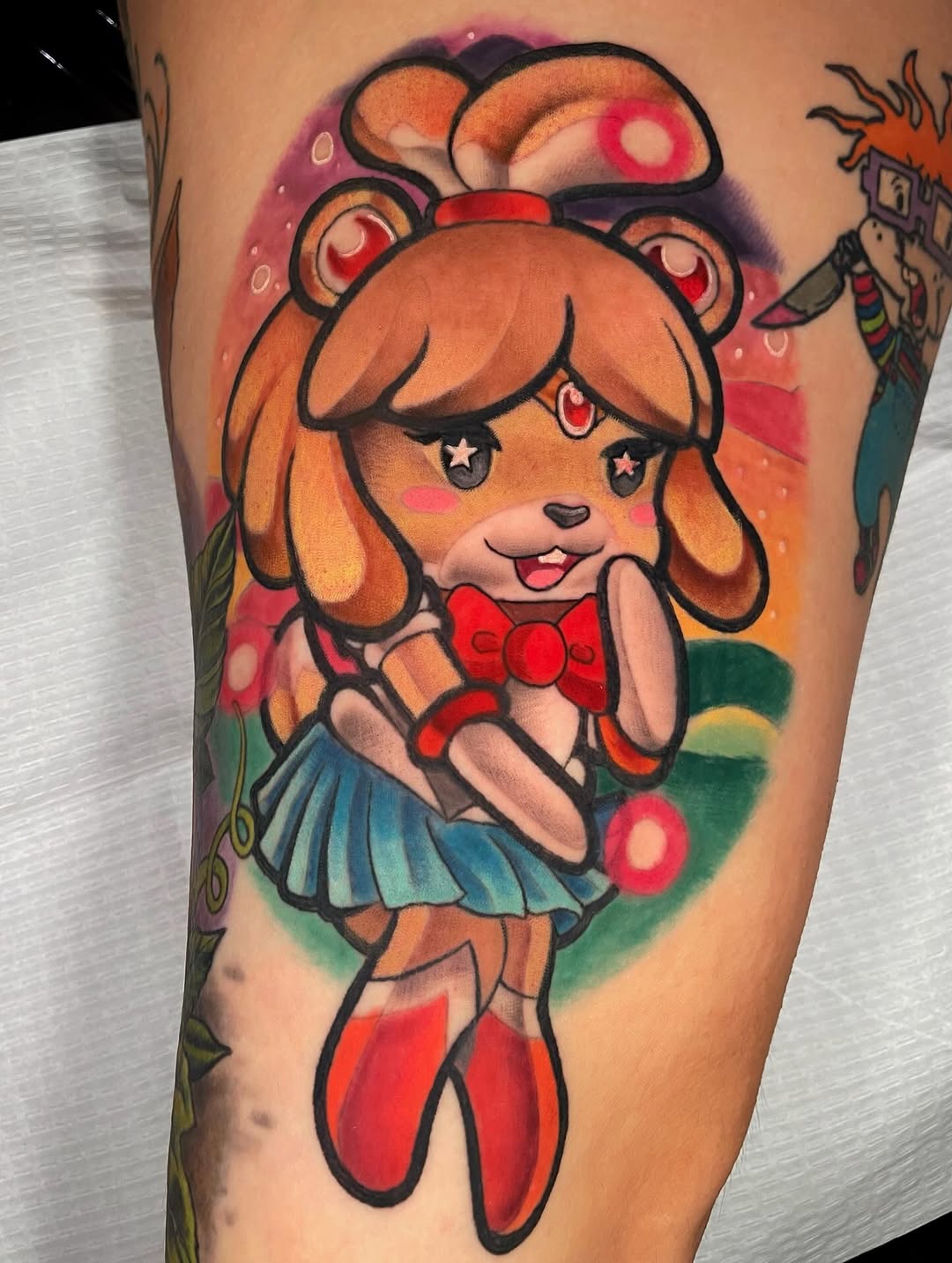 Tattoo by @xens0ul — new_school, anime