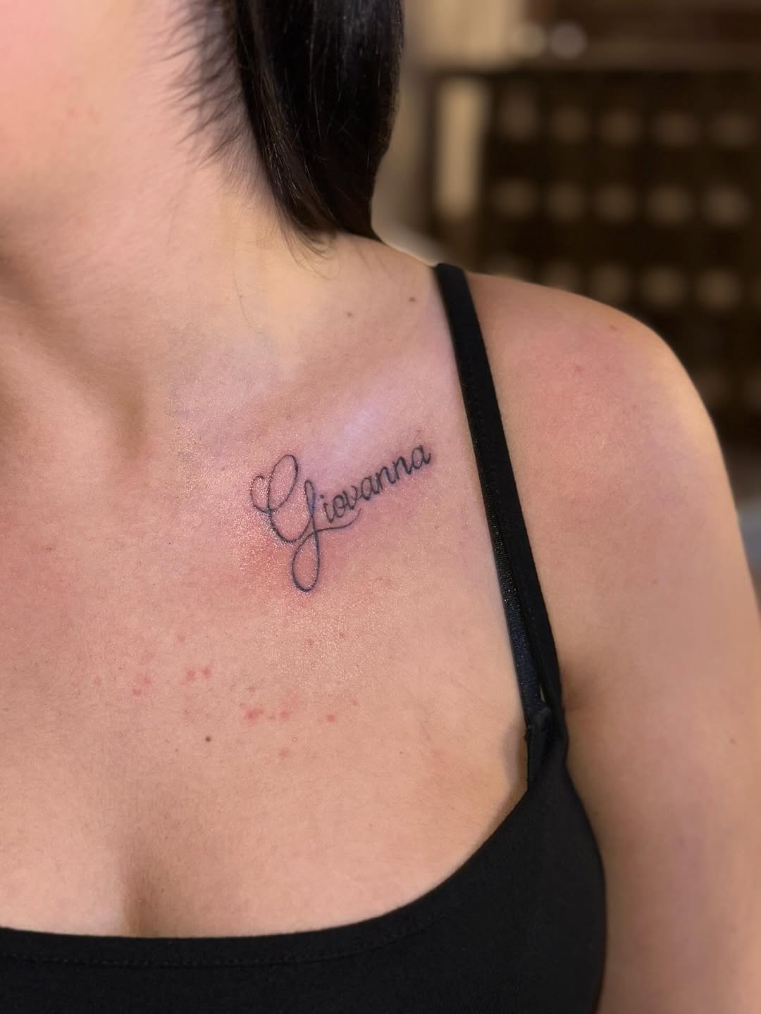 Tattoo by @_therosetattoo_ — lettering_script, fine_line