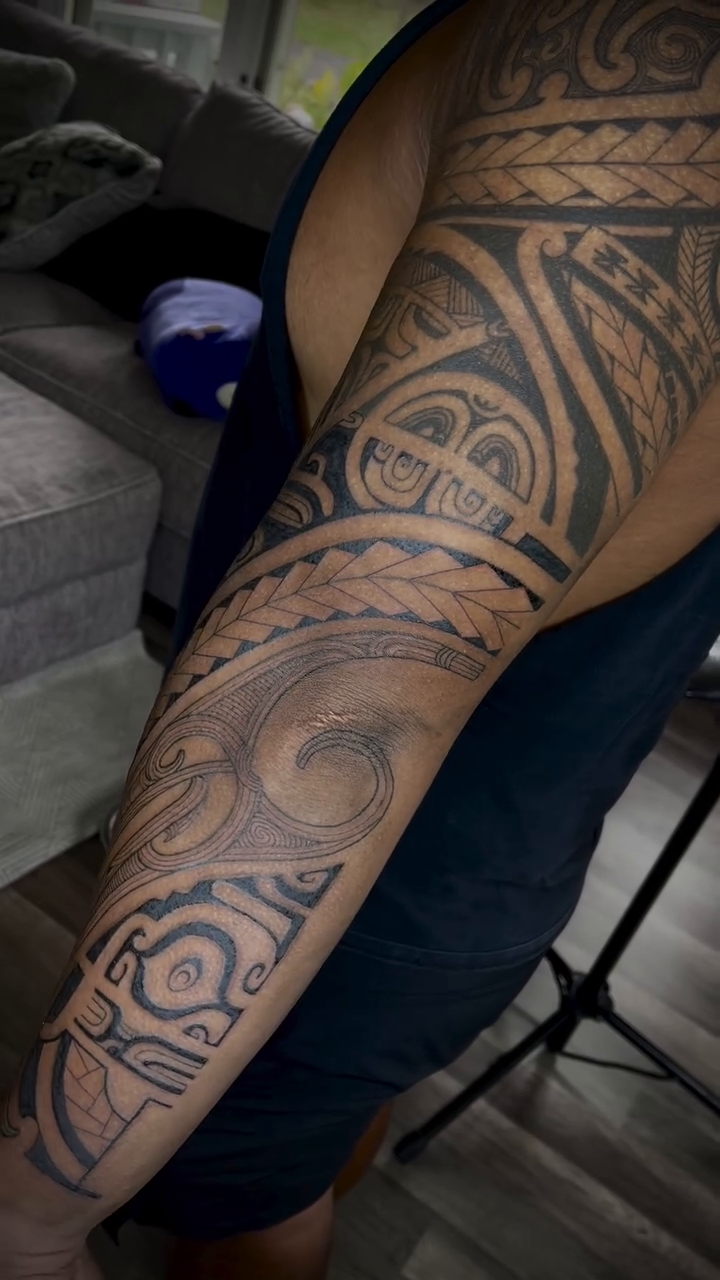 Tattoo by @tattoos_by_mahi — tribal, blackwork