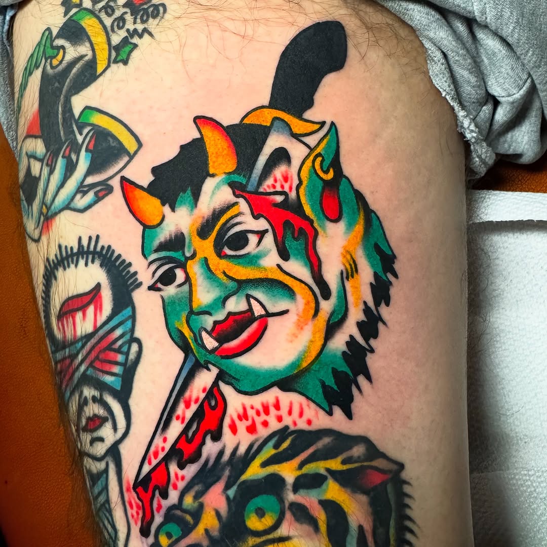 Tattoo by @tat2vandal โ american_traditional