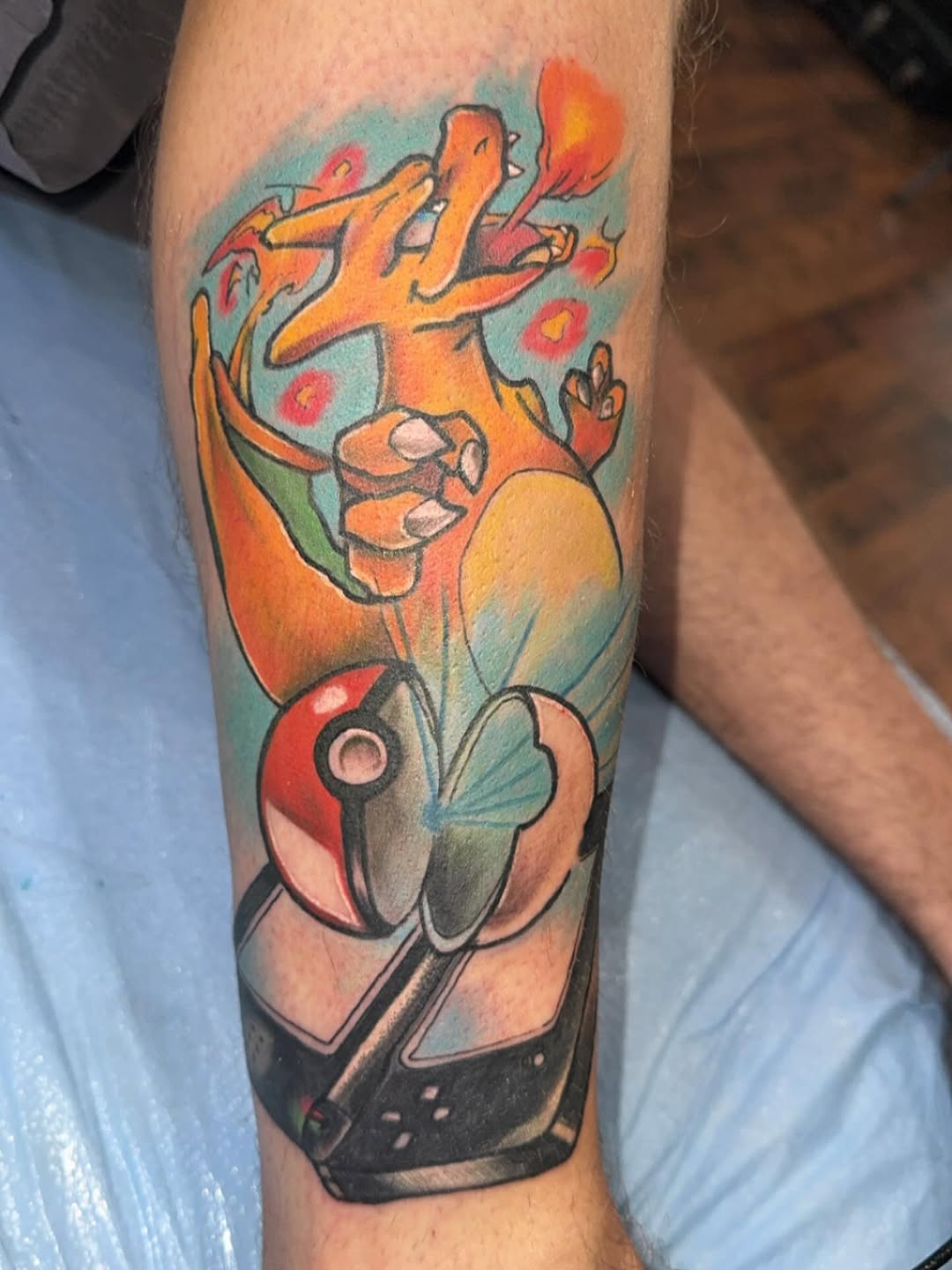 Tattoo by @tattoosbyrobbier โ anime, illustrative