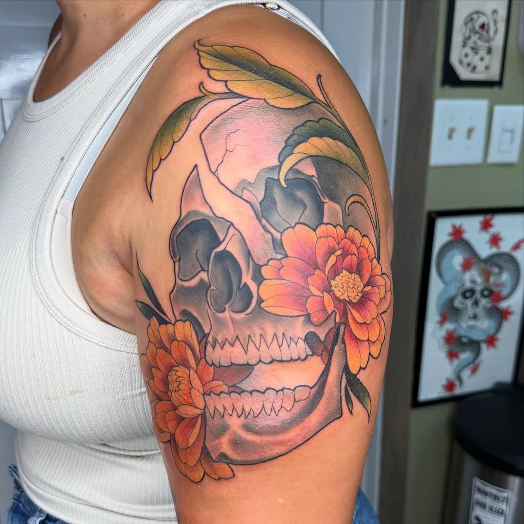Tattoo by @ceilingham — realism, black_and_grey