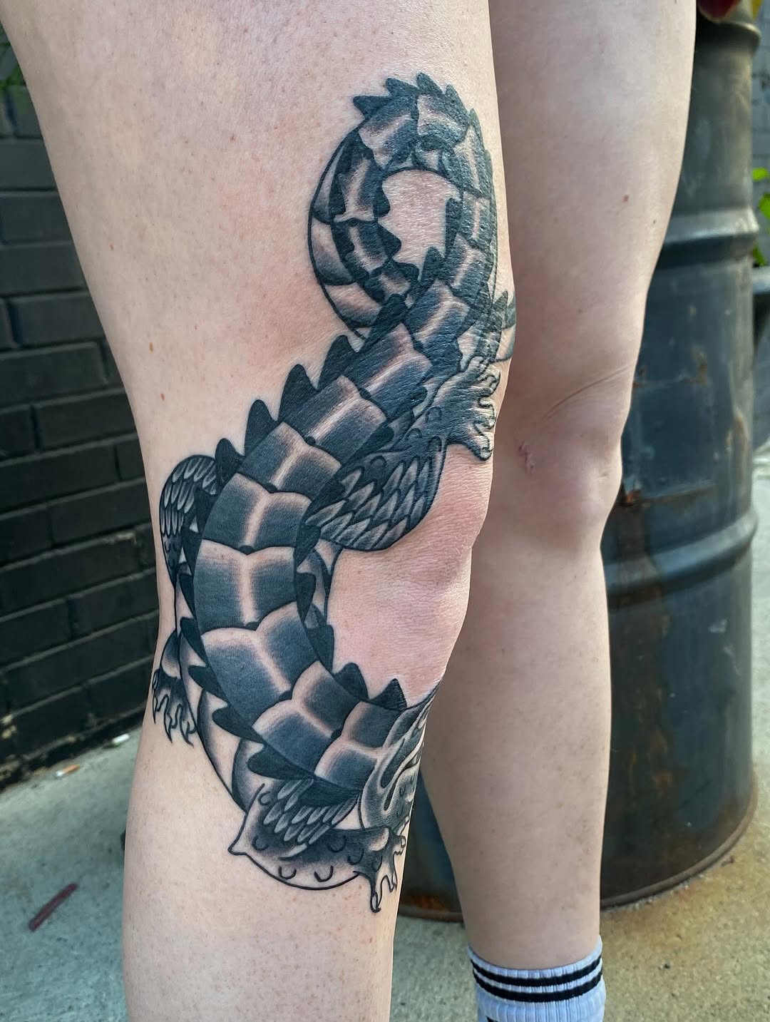 Tattoo by @evanbissotattoos — american_traditional, black_and_grey