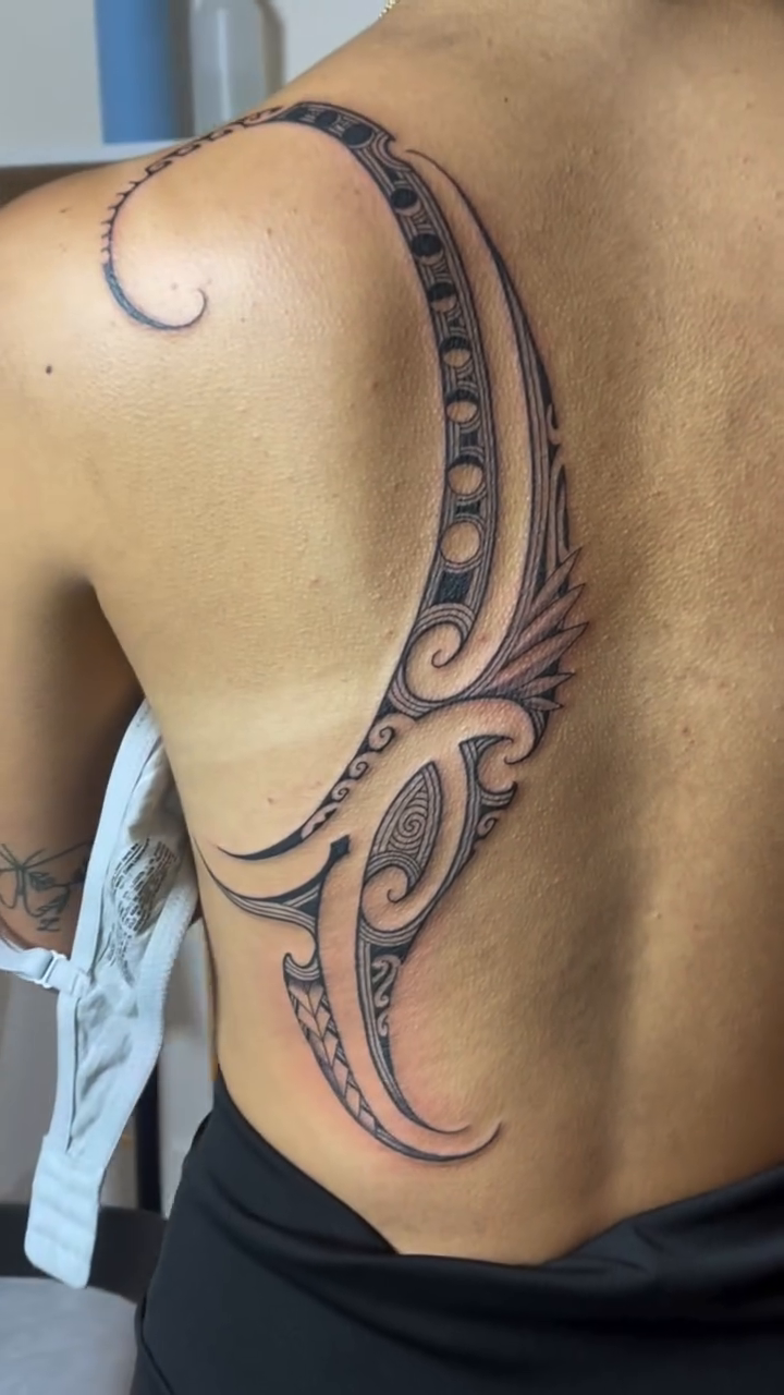 Tattoo by @tattoos_by_mahi — tribal, blackwork