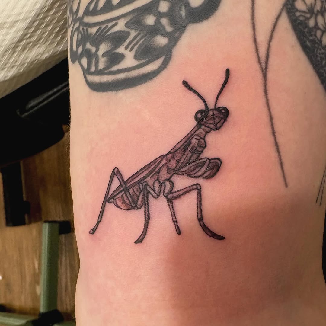 Tattoo by @allieruck_tattoos — fine_line, black_and_grey