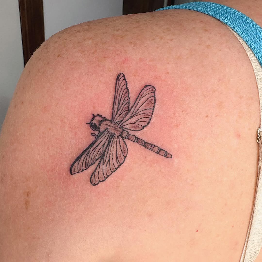 Tattoo by @allieruck_tattoos — fine_line, black_and_grey
