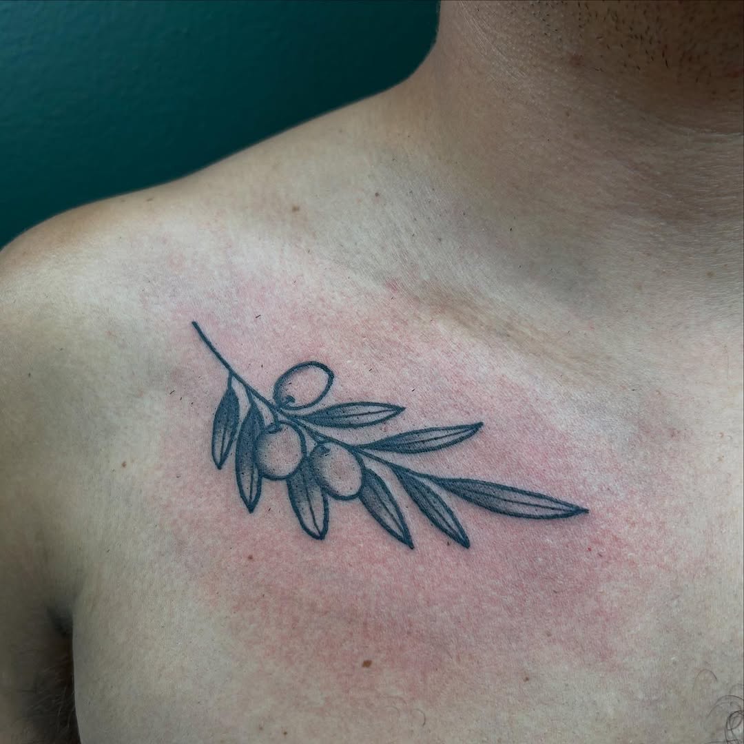 Tattoo by @emmysartemporium — fine_line, black_and_grey