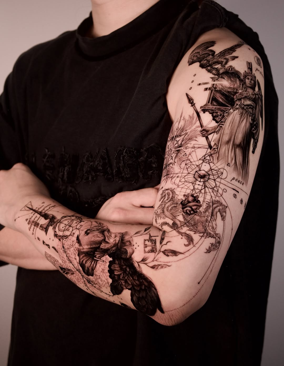 Tattoo by @even_gmt.ink — black_and_grey, realism