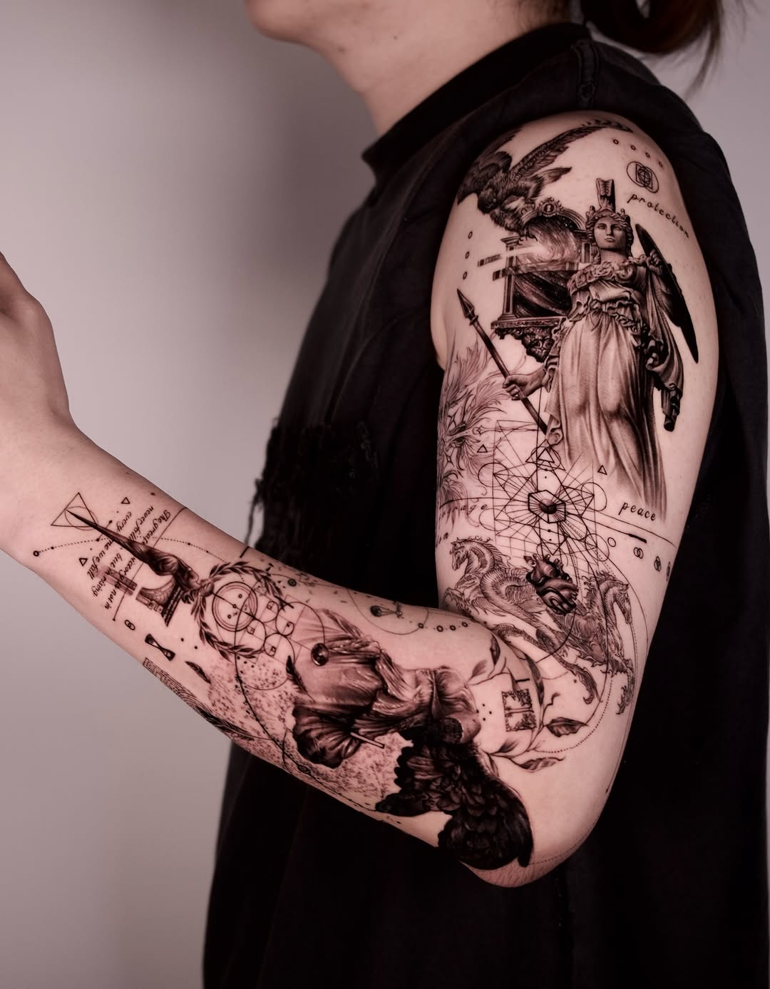 Tattoo by @even_gmt.ink — realism, black_and_grey