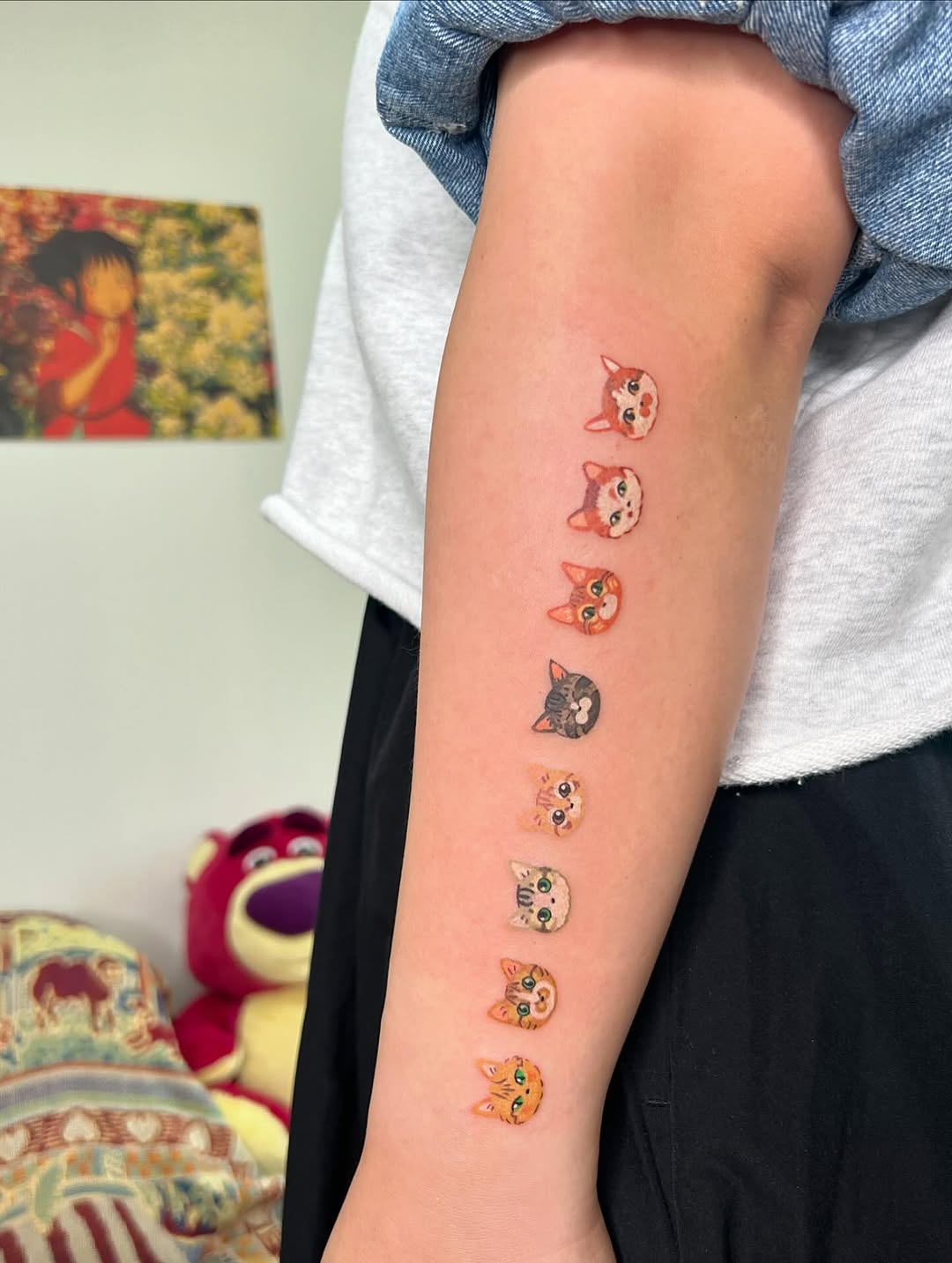 Tattoo by @seon_tattoo — illustrative, anime