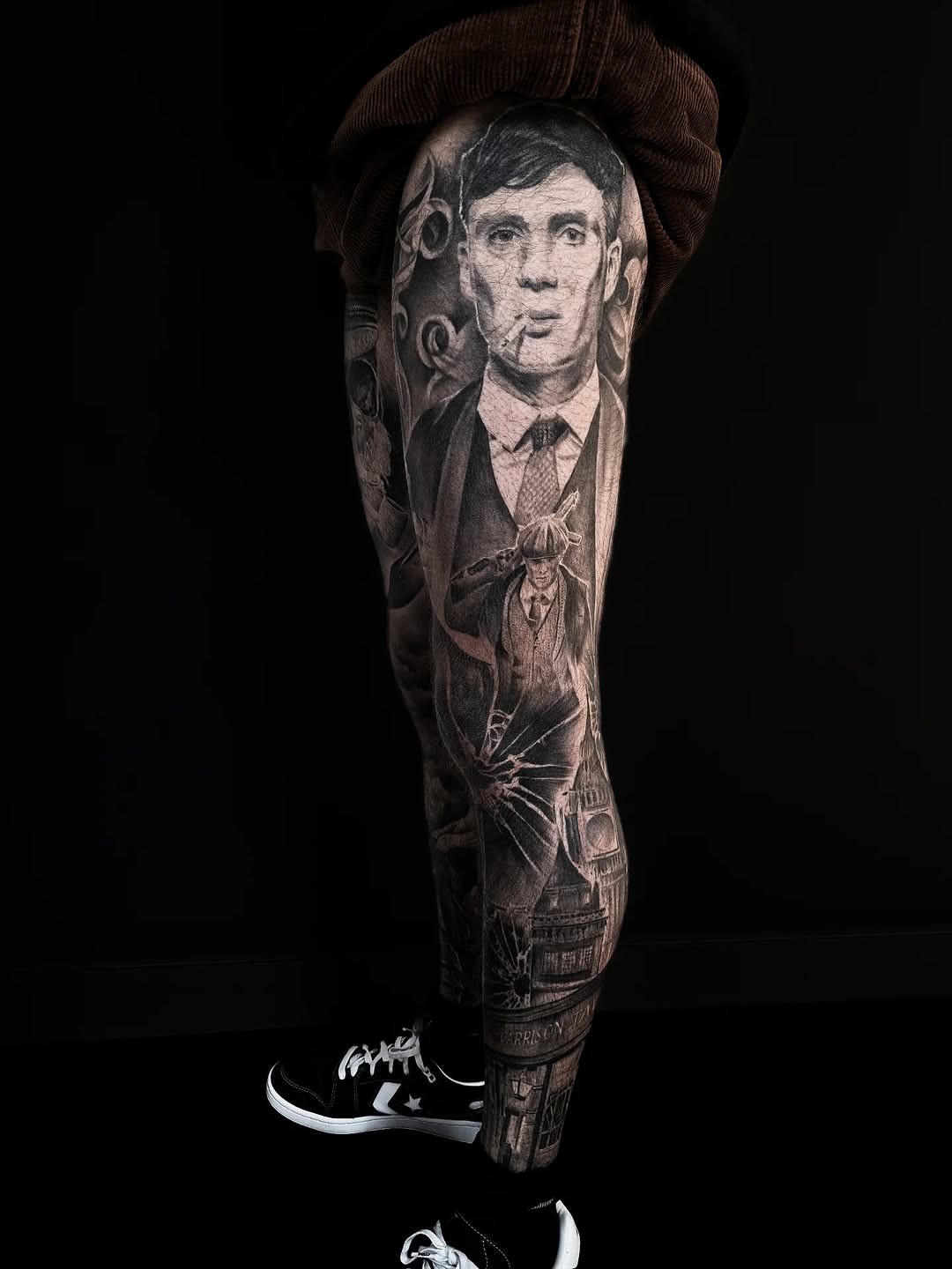 Tattoo by @divinemacabre โ realism, black_and_grey