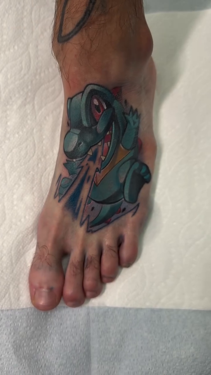 Tattoo by @_jaketattoos — anime, neo_traditional