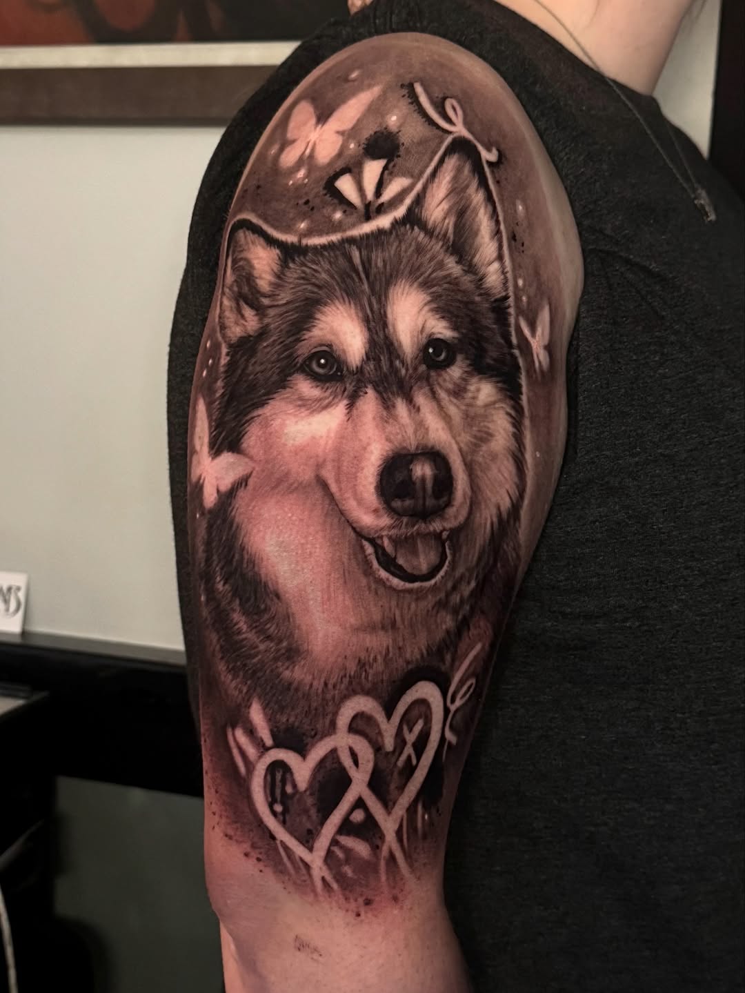 Tattoo by @miabacchi — realism, black_and_grey