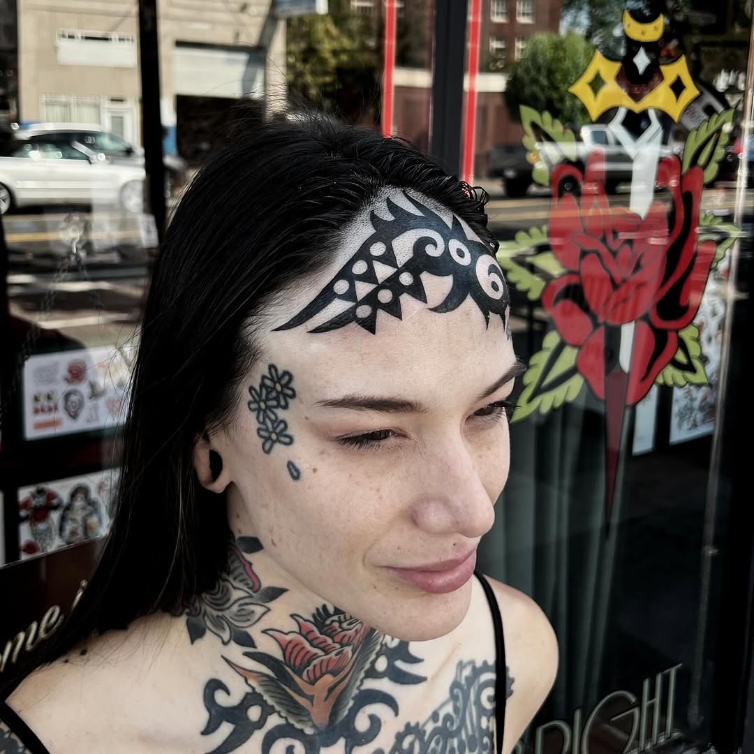 Tattoo by @joncrooktattoo โ blackwork, tribal
