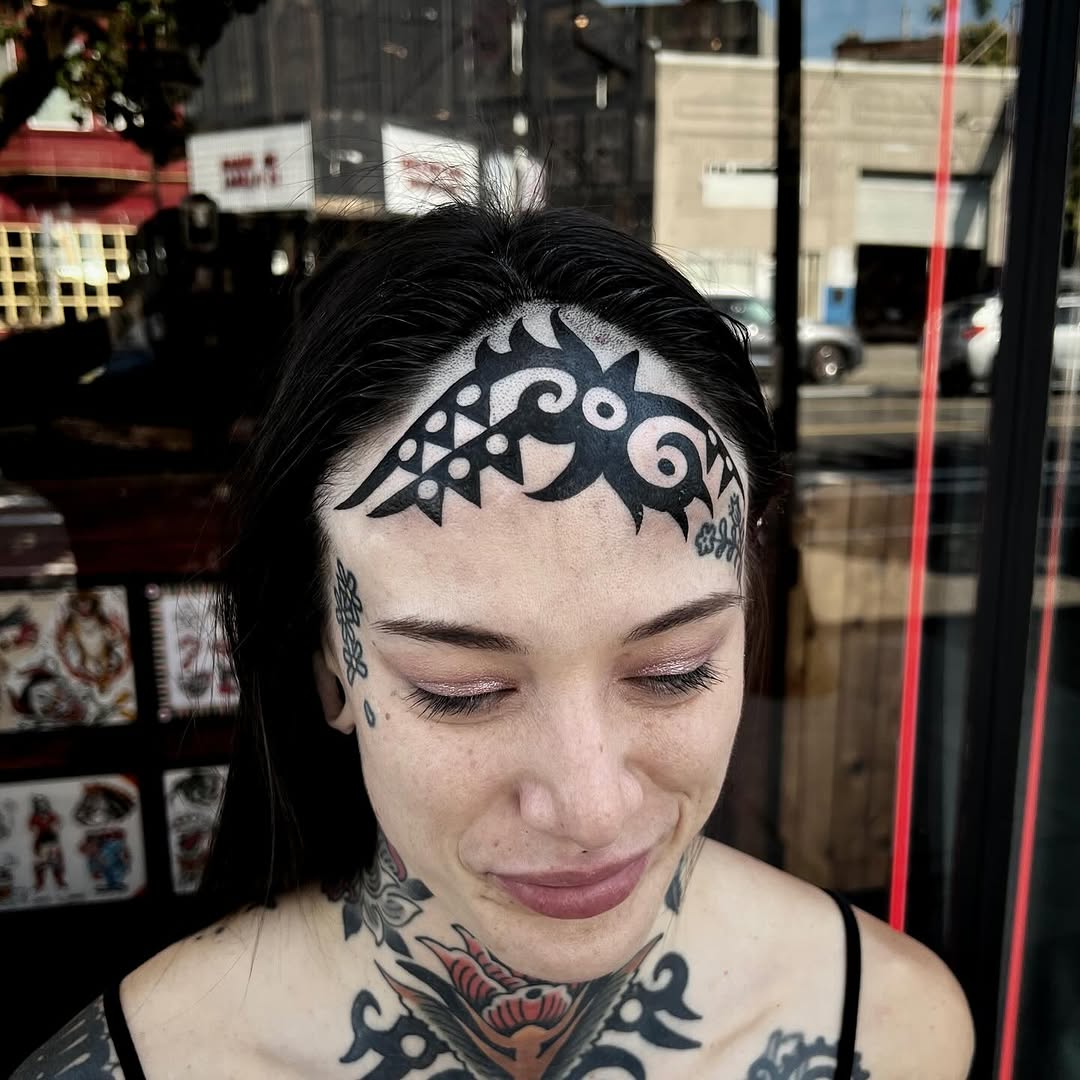 Tattoo by @joncrooktattoo โ tribal, blackwork