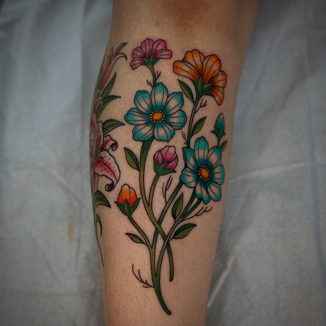 Tattoo by @jrobtattoos — illustrative, new_school
