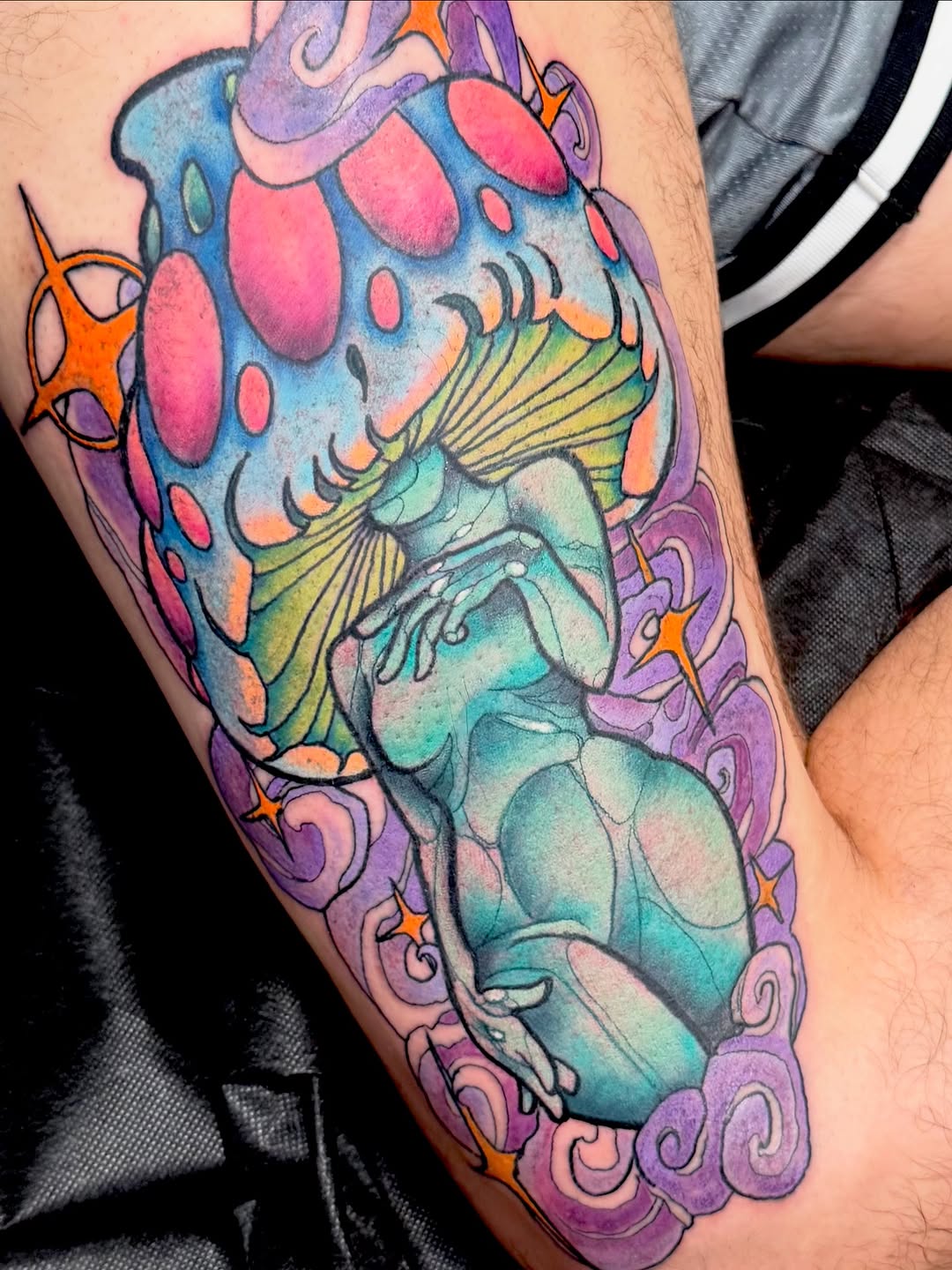 Tattoo by @drmcfrankenstein — new_school, illustrative