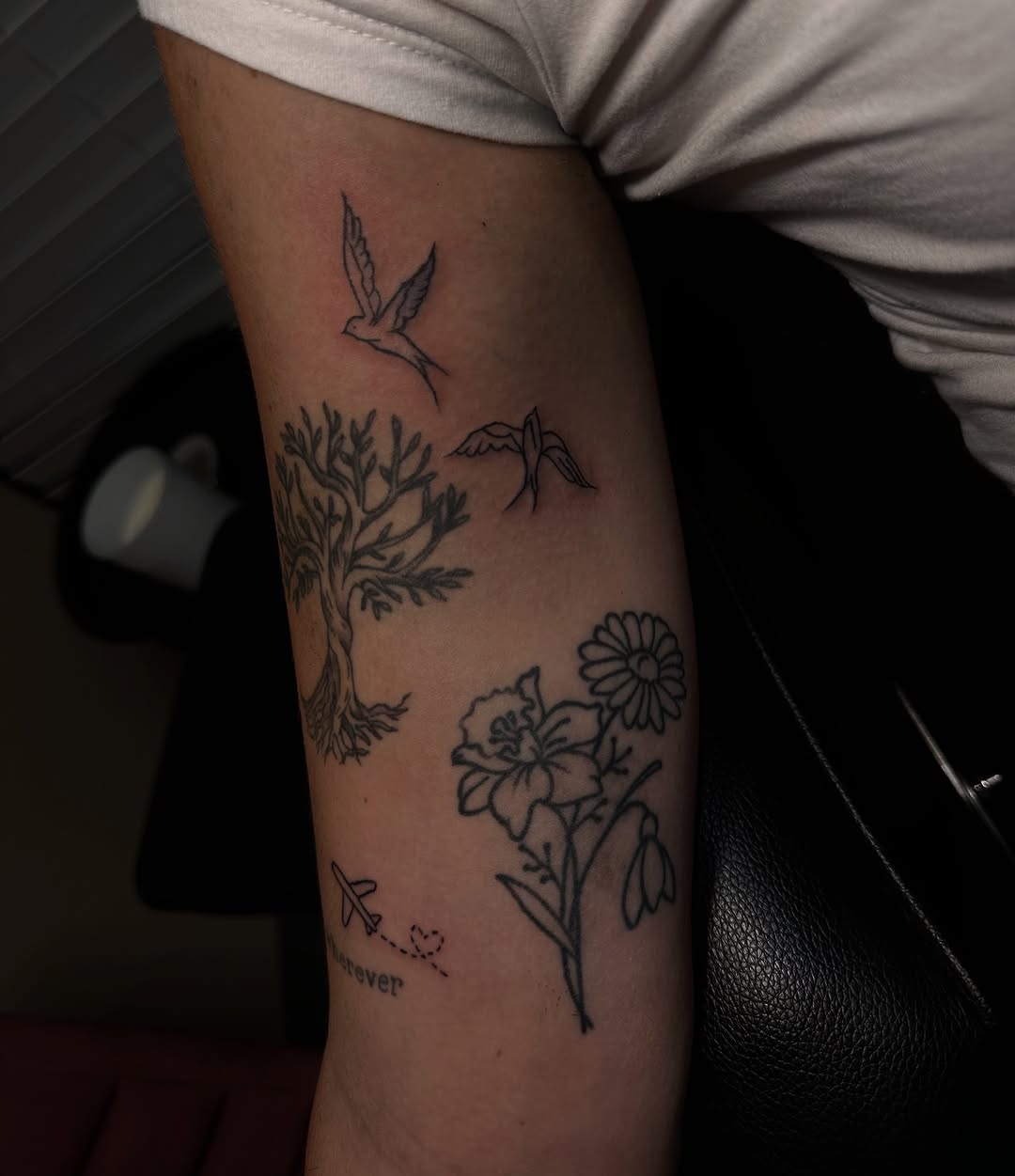 Tattoo by @culturadelareyna — fine_line