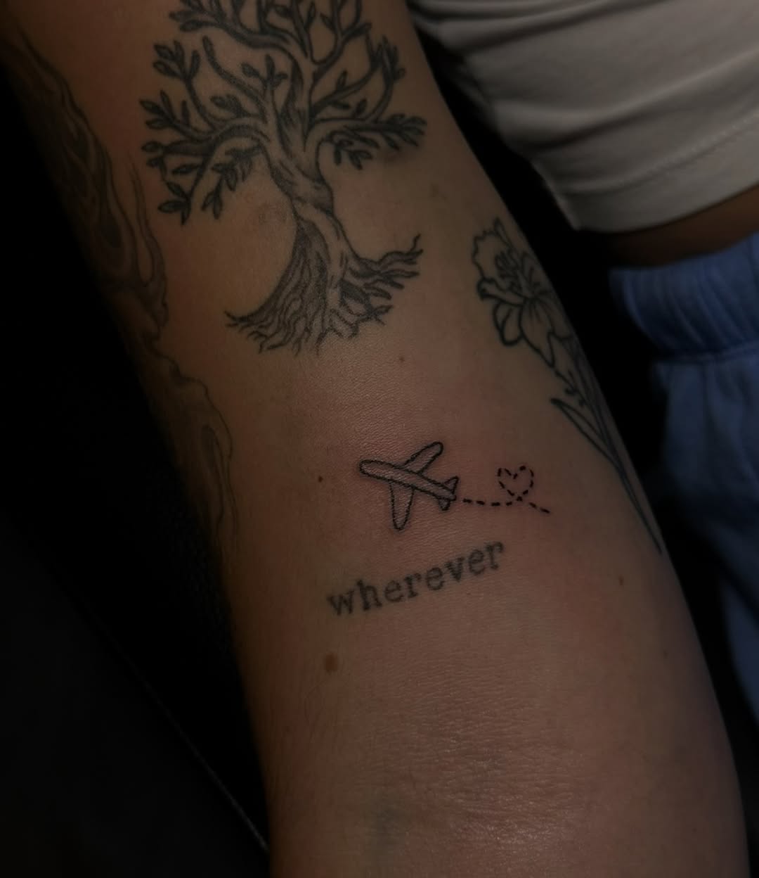 Tattoo by @culturadelareyna — fine_line, lettering_script