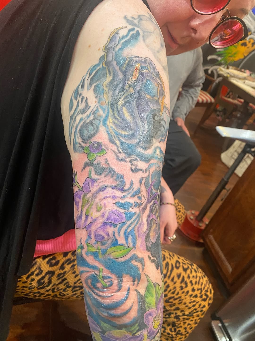 Tattoo by @christophersanders33 — watercolor