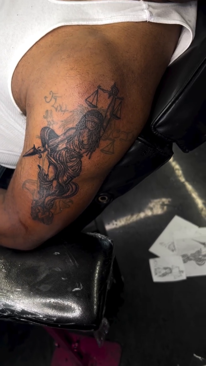 Tattoo by @sadity.ink — black_and_grey, realism