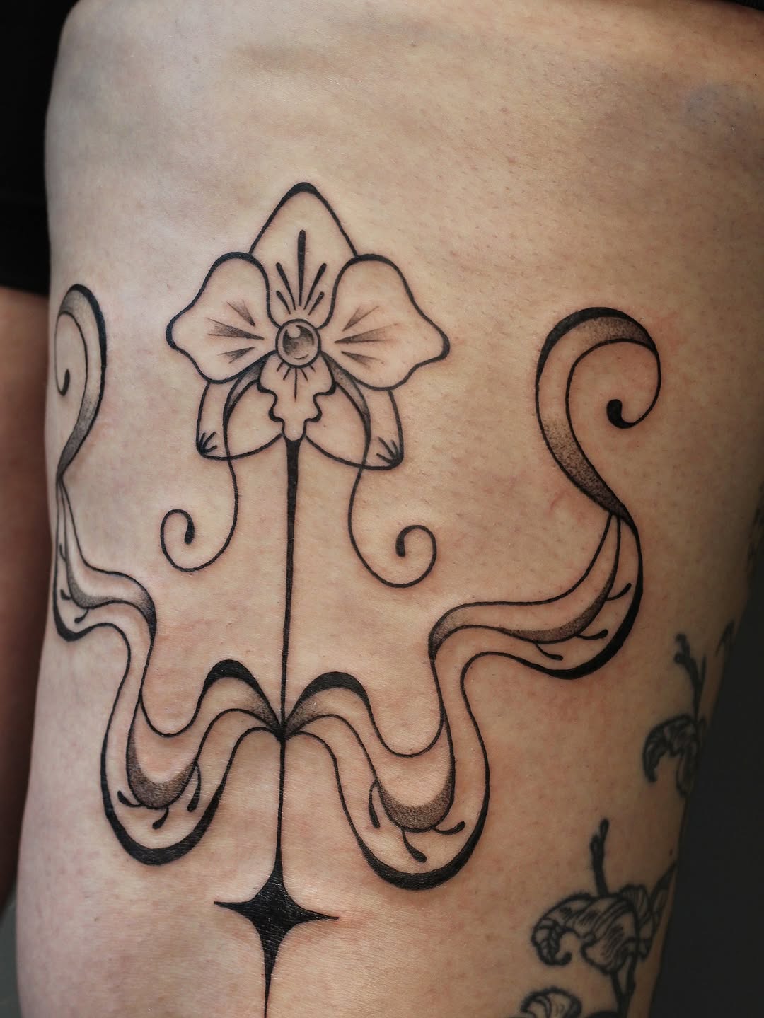 Tattoo by @amandaktattoos — fine_line, ornamental