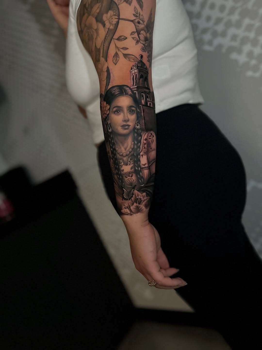 Tattoo by @_vegatattoo — realism, black_and_grey