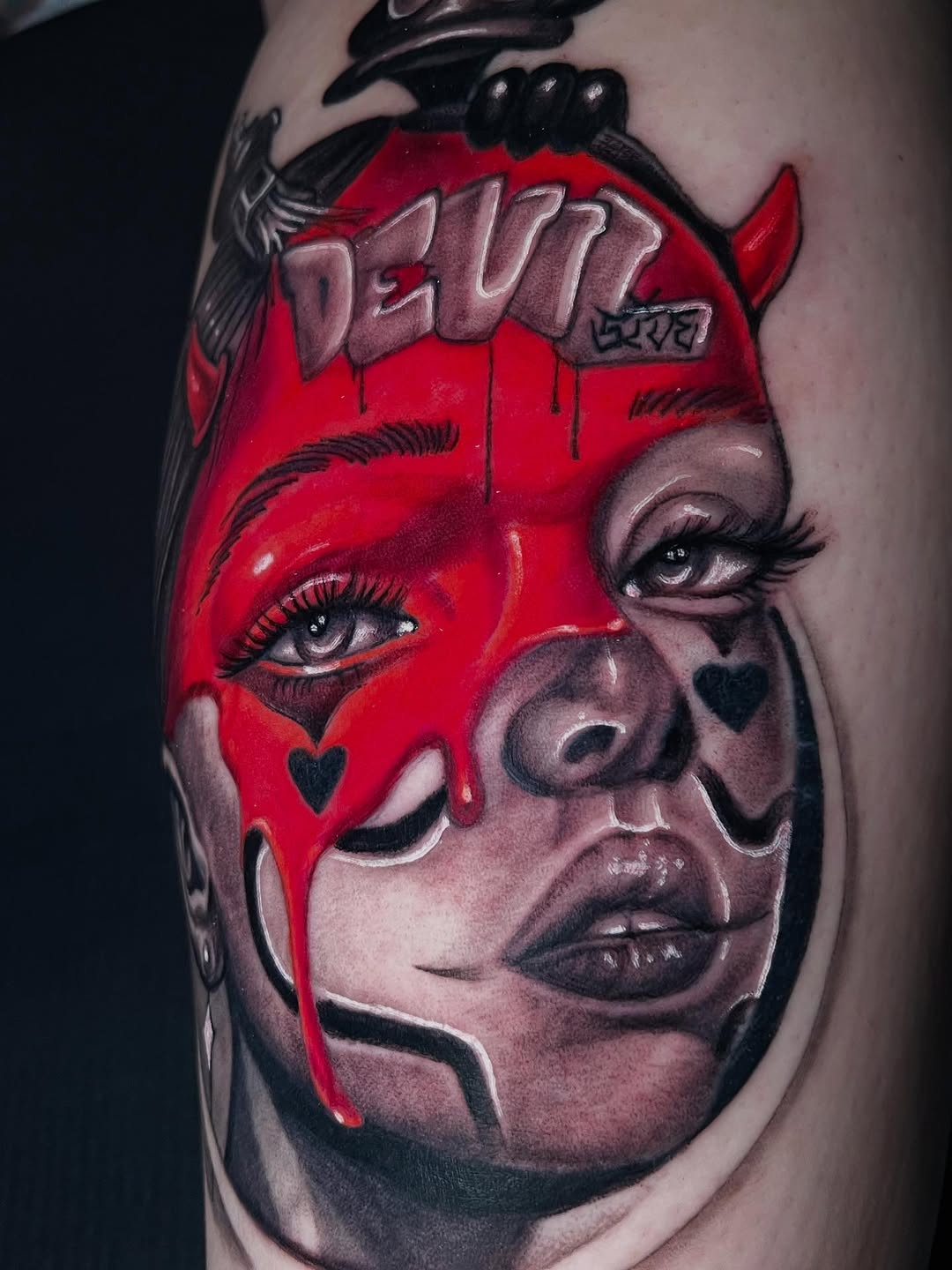 Tattoo by @art_gus_00 โ realism, black_and_grey