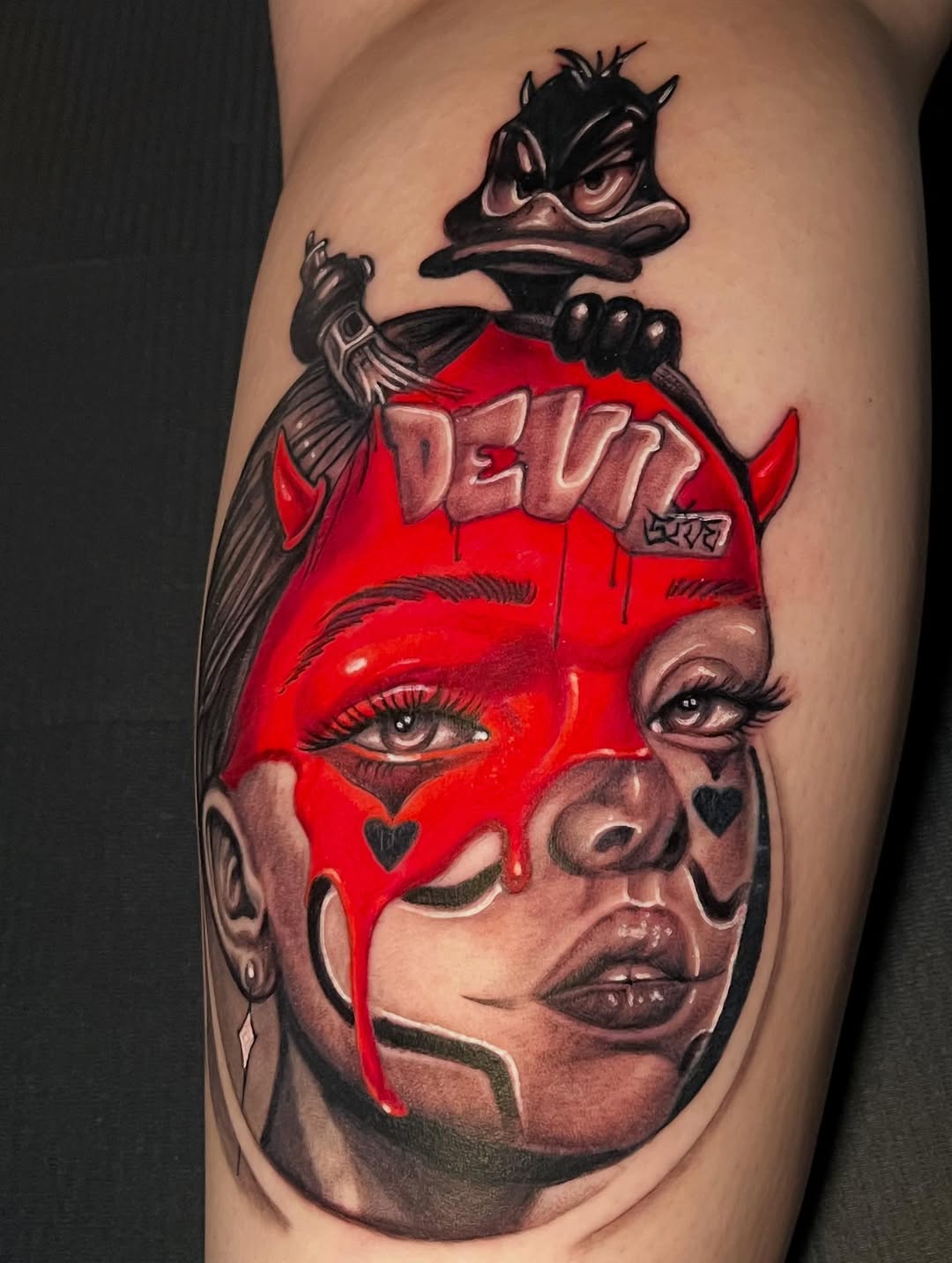 Tattoo by @art_gus_00 โ realism, black_and_grey
