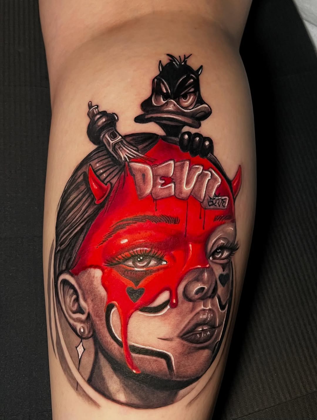 Tattoo by @art_gus_00 โ realism, black_and_grey